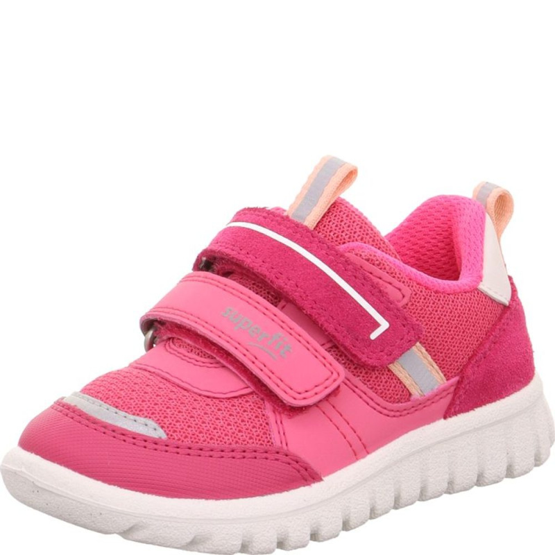 Dívčí tenisky SPORT7 MINI PINK/ORANGE Superfit 1-006203-5500 - růžová - 33
