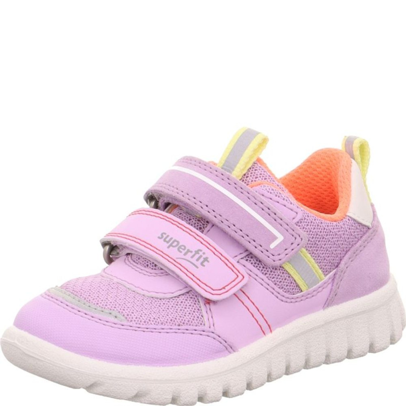 Dívčí tenisky SPORT7 MINI Purple/Orange Superfit 1-006203-8530 - fialová - 34