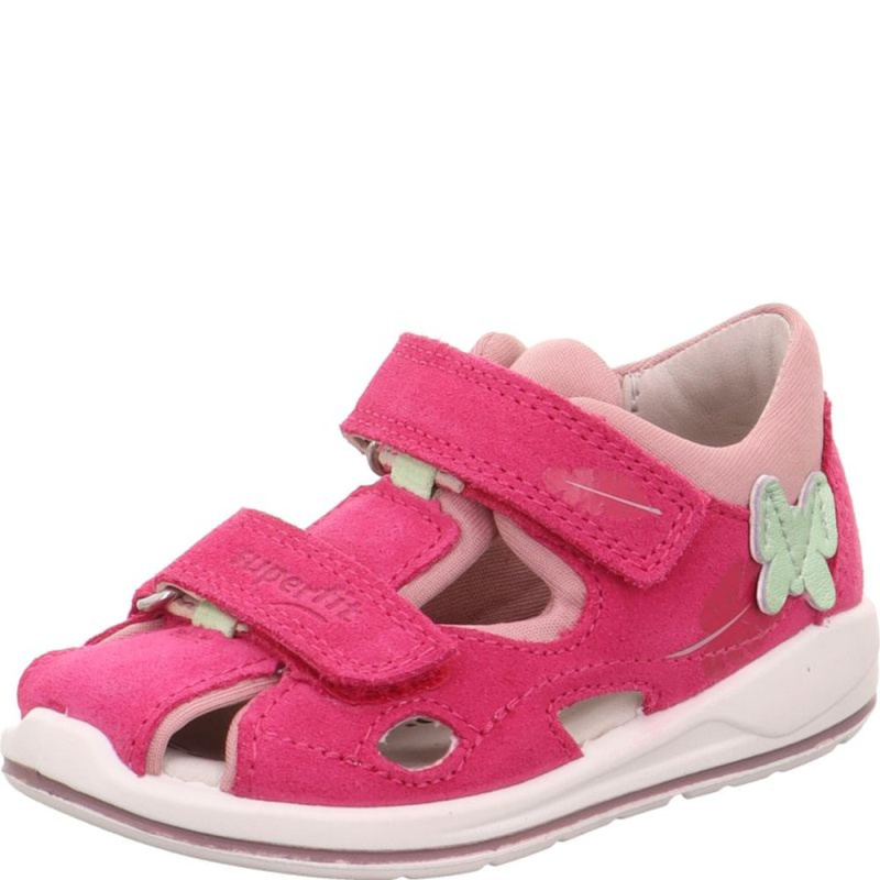 Dívčí sandály BOOMERANG Pink/Pink Superfit 1-000869-5500 růžová - 26
