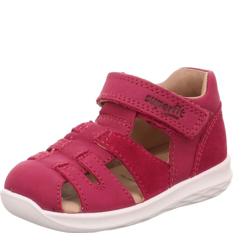 Dívčí sandály BUMBLEBEE Red Superfit 1-000392-5000 červená - 20