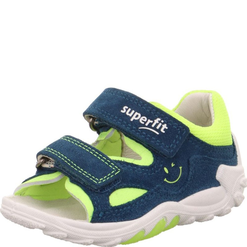 Chlapecké sandály FLOW  Blue/Yellow Superfit 1-000034-8030 modrá - 23