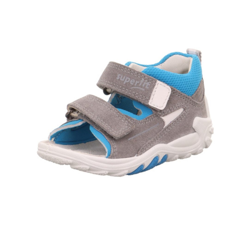 Chlapecké sandály FLOW  Gray/Turquoise Superfit 1-000035-2010 šedá - 22
