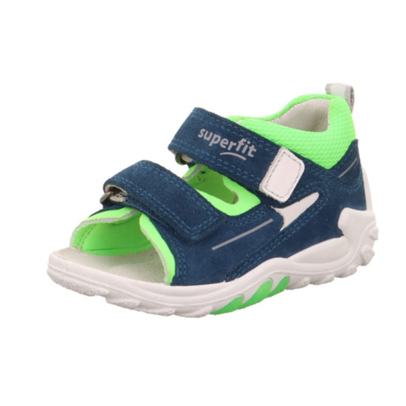 Chlapecké sandály FLOW Blue/Light Green Superfit 1-000035-8020 zelená - 23