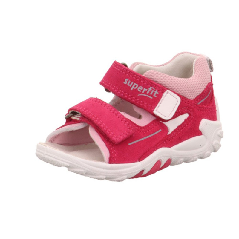 Dívčí sandály FLOW Pink/Pink  Superfit 1-000035-5510 růžová - 24