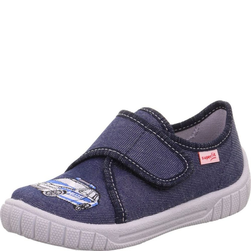 Chlapecké papuče  Superfit  BILL Blue/Grey 1-800278-8080 - 28