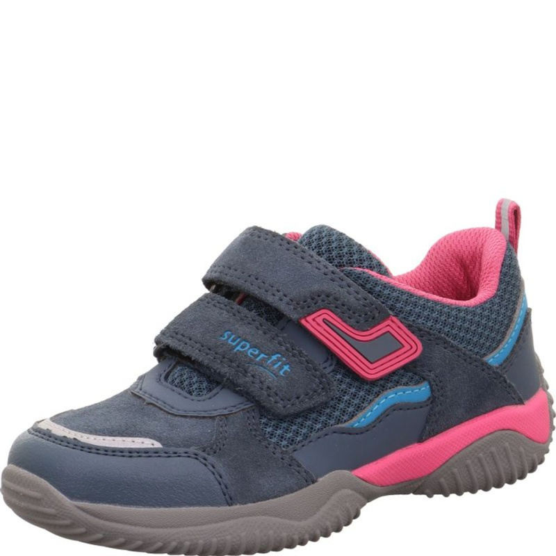 Dívčí tenisky Superfit STORM Blau/Pink 1-006391-8010 - 31
