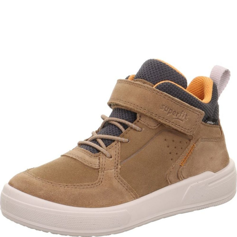 Dětské kotníkové tenisky Superfit MAVERICK Brown/Orange 1-100104-3000 - 36