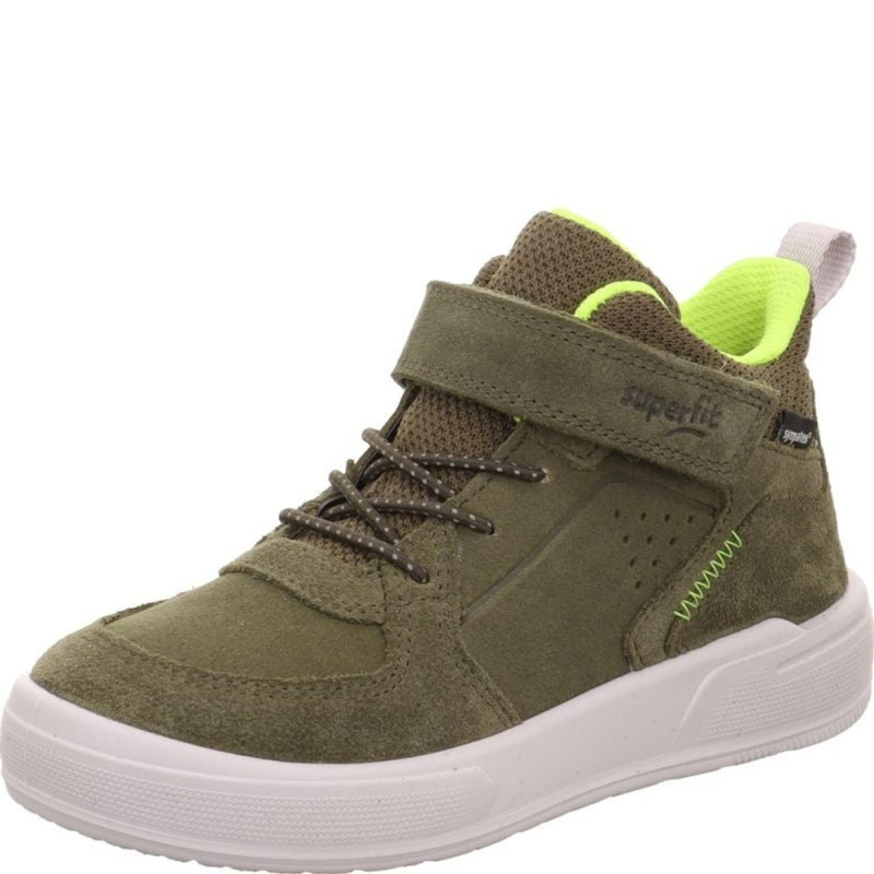 Dětské kotníkové tenisky Superfit MAVERICK Green/Yellow 1-100104-7000 - 31