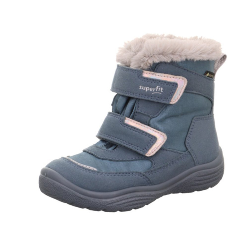 Dívčí zimní boty Superfit CRYSTAL Blue GTX 1-009091-8030 - 25