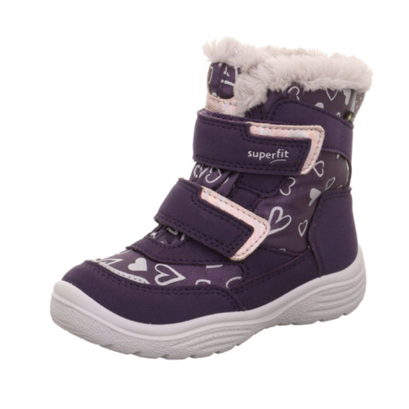 Dívčí zimní boty Superfit CRYSTAL Purple GTX 1-009091-8520 - 35