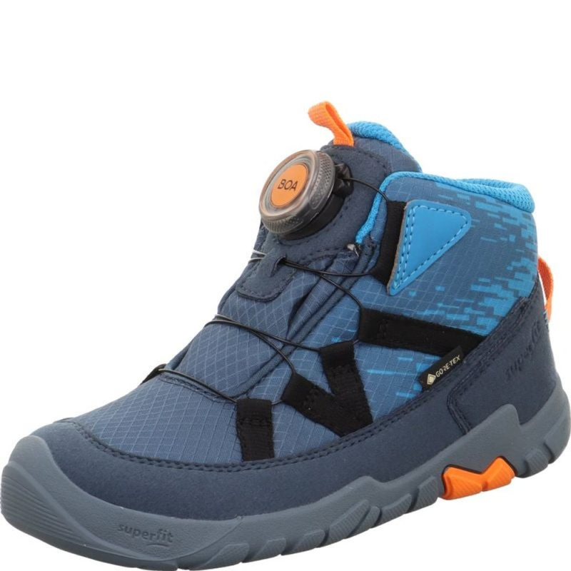 Chlapecká celoroční obuv  Superfit barefit TRACE GTX Blue/Turquoise 1-006040-8000 - 31
