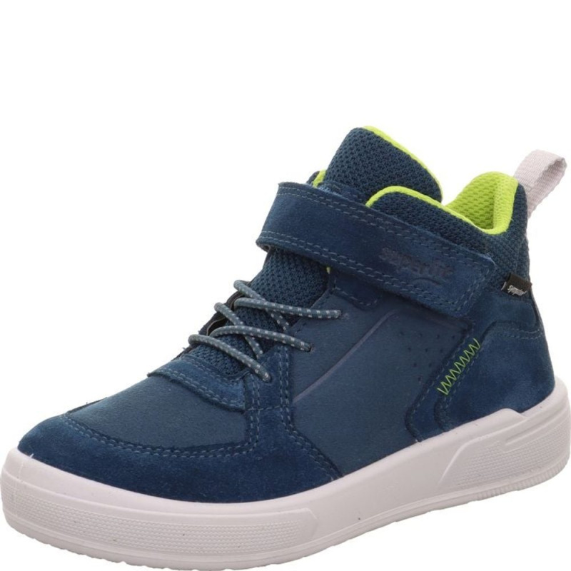 Dětské kotníkové tenisky Superfit MAVERICK Blue/Light Green 1-100104-8000 - 33