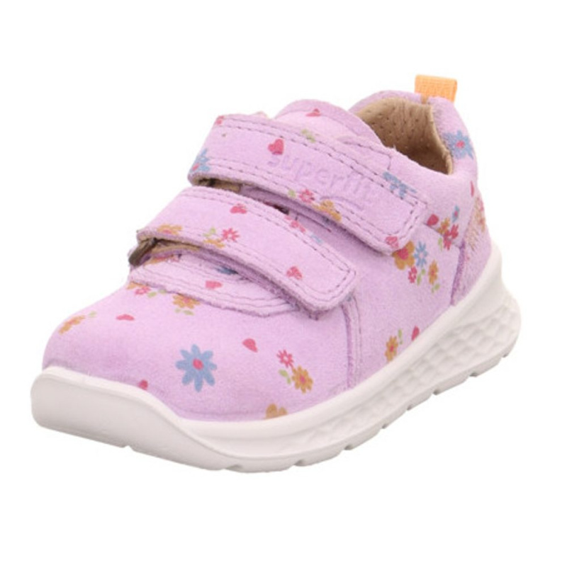 Dívčí celoroční obuv BREEZE Lila/Multicolor Superfit 1-000365-8520 - 24