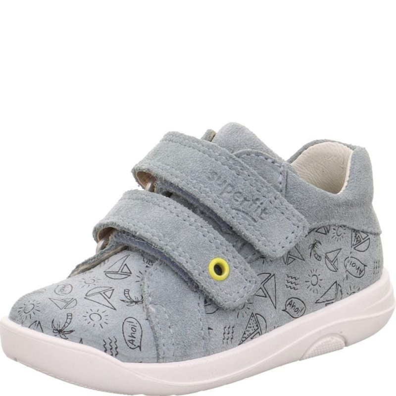 Chlapecké celoroční boty LILLO Light Green/Yellow Superfit 1-000665-7500 - 23