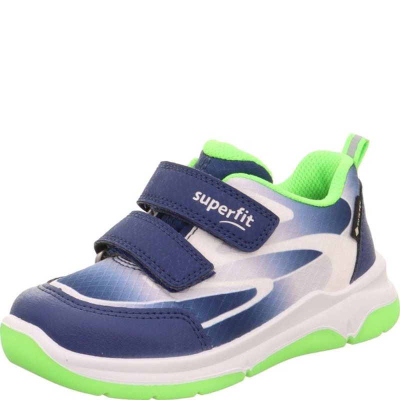 Dětské tenisky COOPER Blue/Light Green GoreTex Superfit 1-006411-8030 - 27
