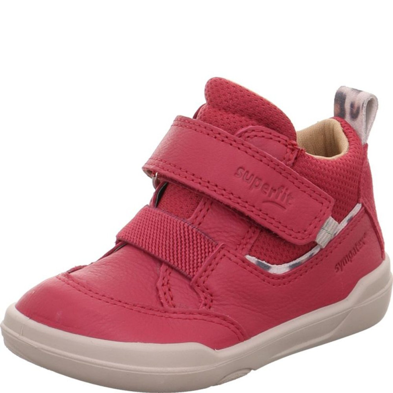 Dětské  barefit vyšší tenisky Superfit SUPERFREE Red 1-000549-5000 - 23