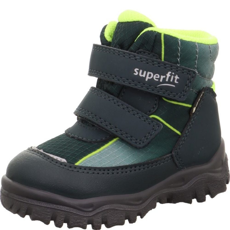 Dětské zimní boty Superfit HUSKY+ Green/Yellow GTX 1-006062-7000 - 23