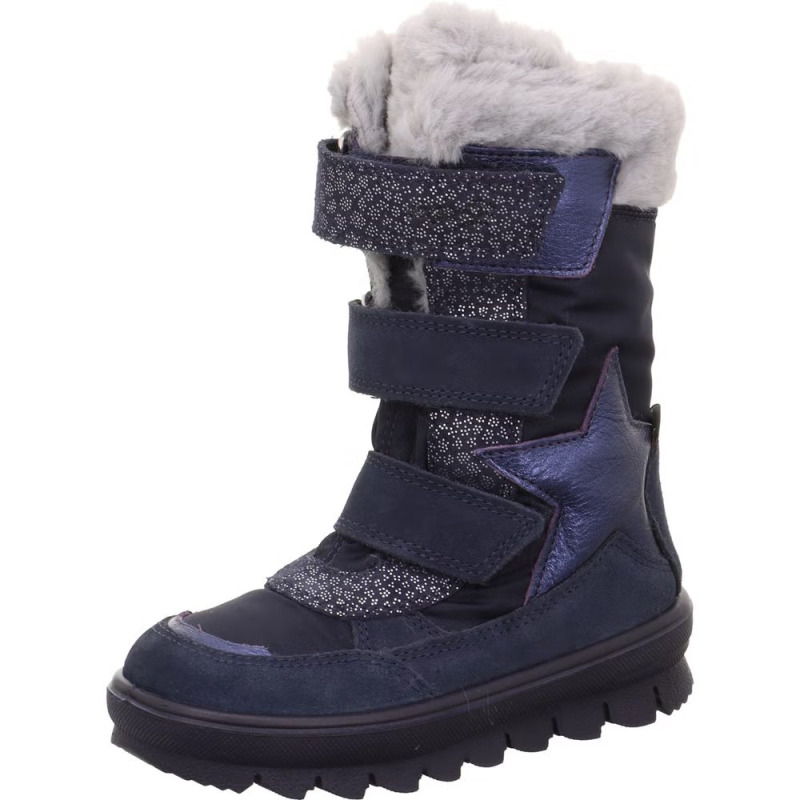 Dívčí zimní boty FLAVIA Blue/Grey GTX Superfit 1-000226-8020 - 35