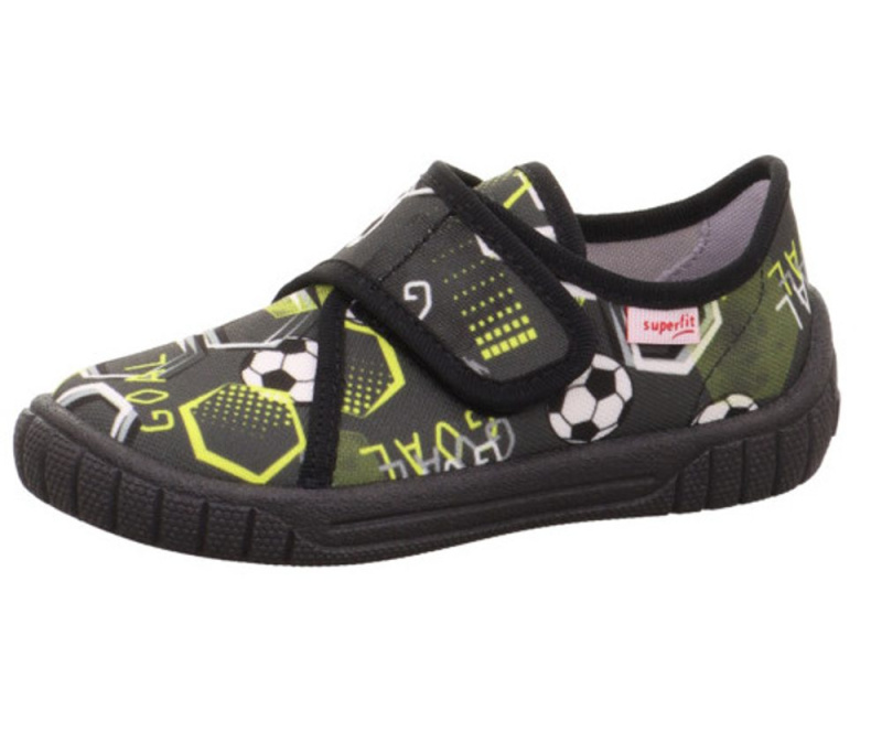Chlapecké papuče BILL Black/Multicolored Superfit 1-000279-0010 - 30