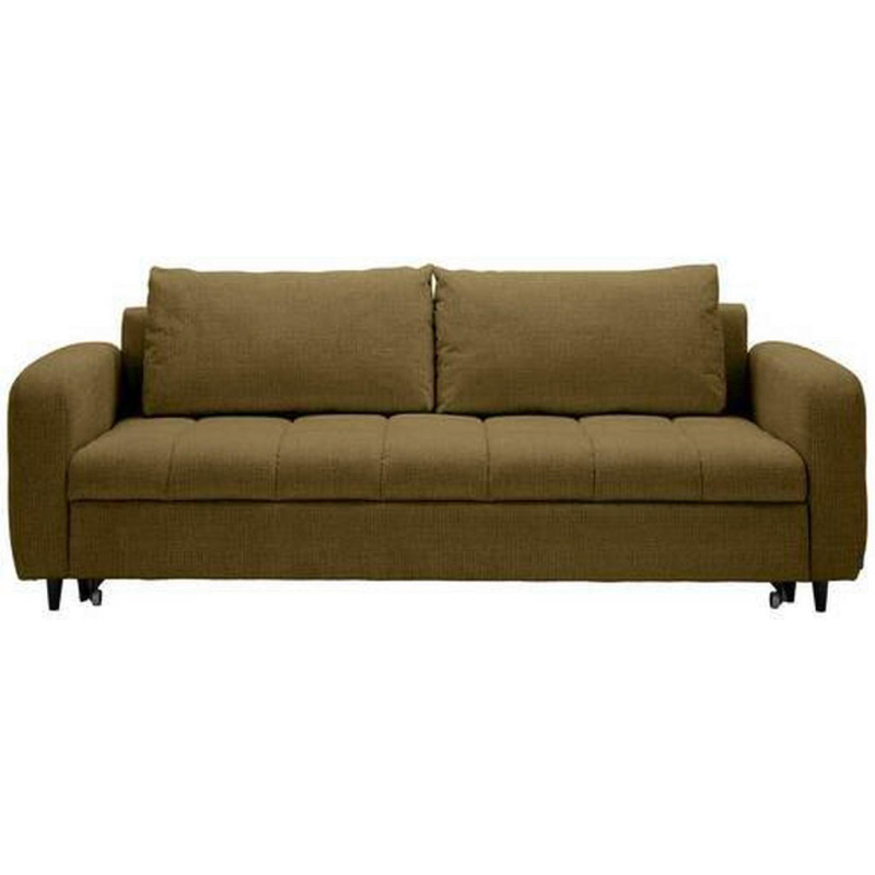 Lomoco ROZKLÁDACÍ POHOVKA, textil, olivově zelená