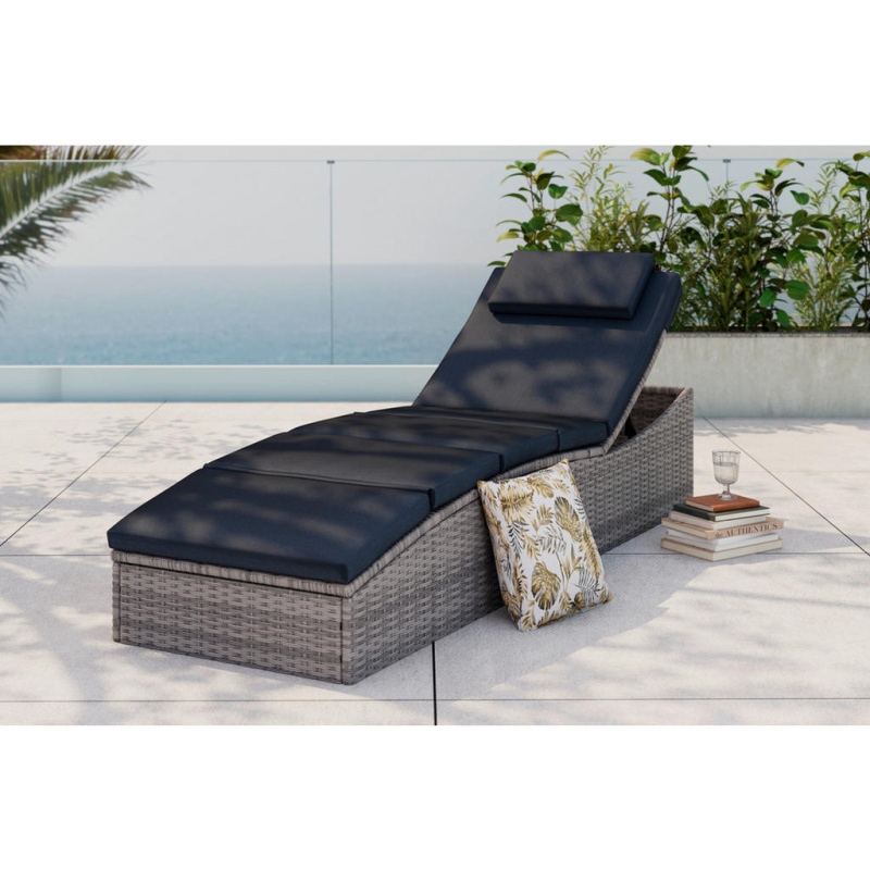 Ambia Garden ZAHRADNÍ LEHÁTKO kov, plast, textil
