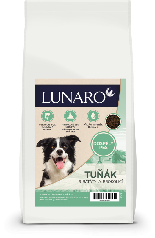 Lunaro Ocean Fish Adult 12kg - Tuňák s batáty
