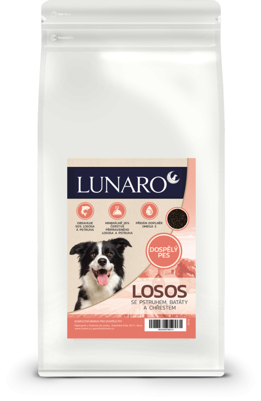 Lunaro Deep Blue 2kg - losos, pstruh s batáty
