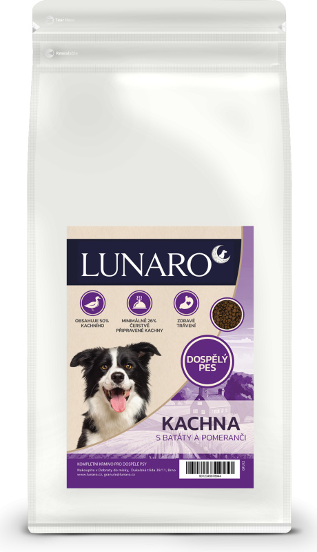 Lunaro Fleur de Duck Adult 2kg - kachna s batáty