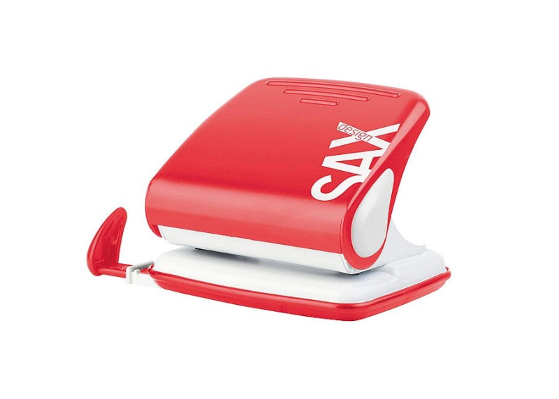 Děrovačka SAX 418 červená
