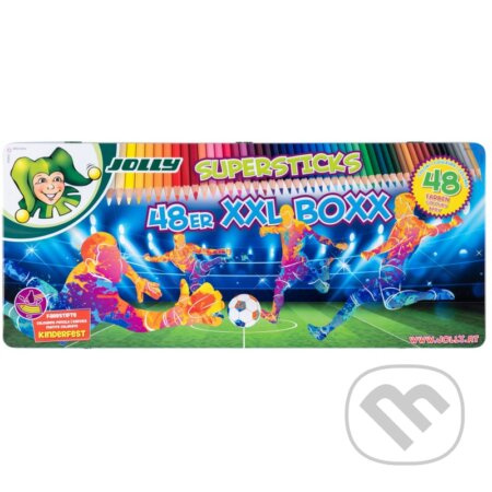Supersticks 48 XXL Boxx FOOTBALL dizajn (48 ks)