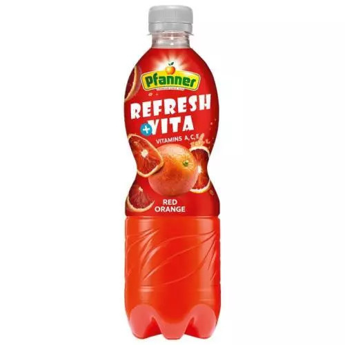 Pfanner červený pomeranč 10% 0,5L