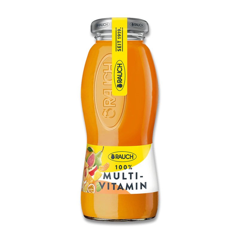 Rauch - ovocný džus - Multivitamín, 24 × 0,2 l