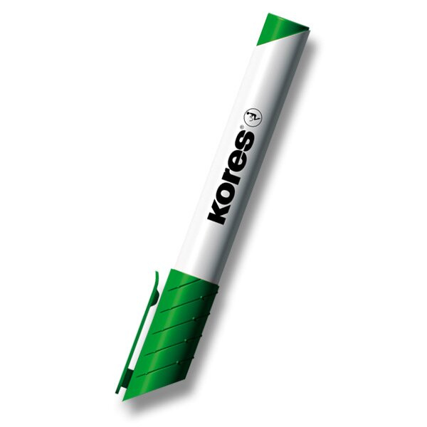 Popisovač K-Marker WB zelená Kores