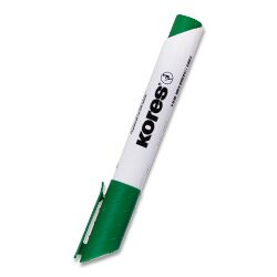 Popisovač K-Marker WB zelená Kores