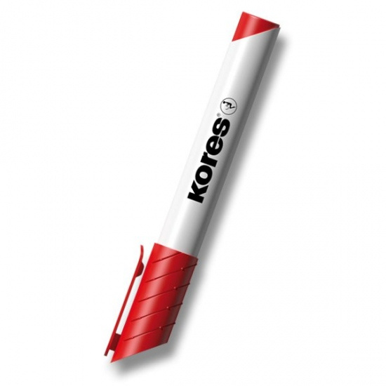 Popisovač K-Marker WB červená Kores