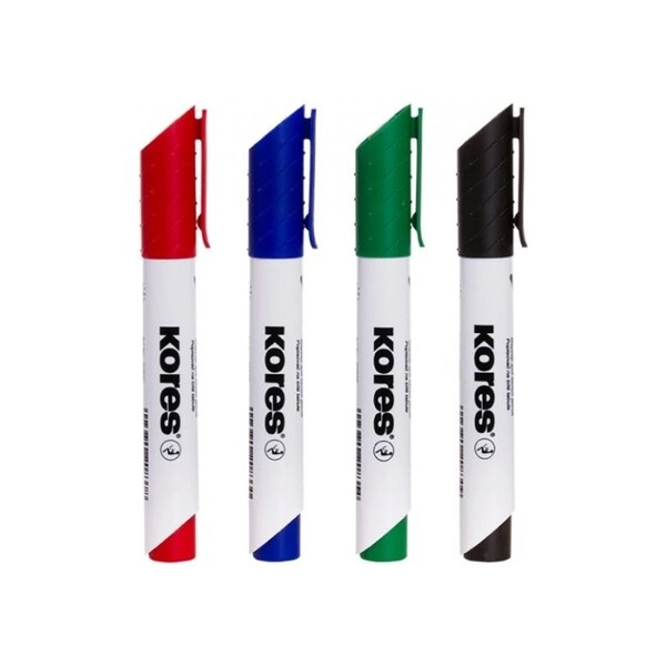 Popisovač K-Marker WB souprava 4 ks Kores