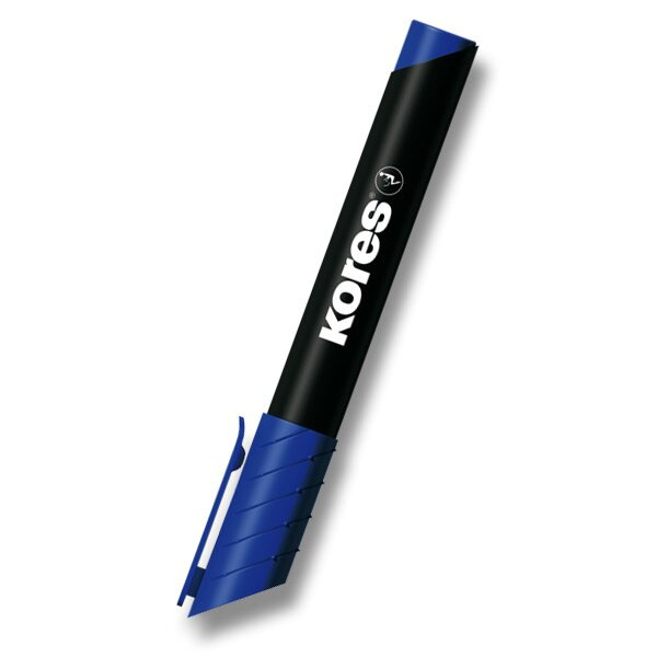 Popisovač K-Marker modrá Kores