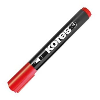 Popisovač K-Marker červená Kores