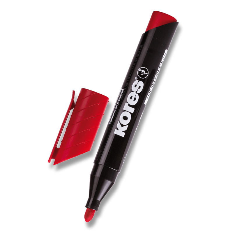 Popisovač K-Marker červená Kores