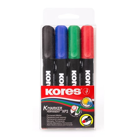 Popisovač K-Marker souprava 4 ks Kores