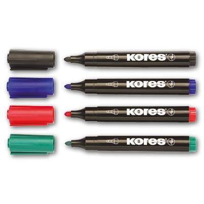 Popisovač K-Marker souprava 4 ks Kores