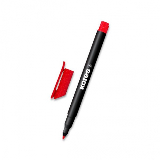 Popisovač K-Marker P1 červená Kores