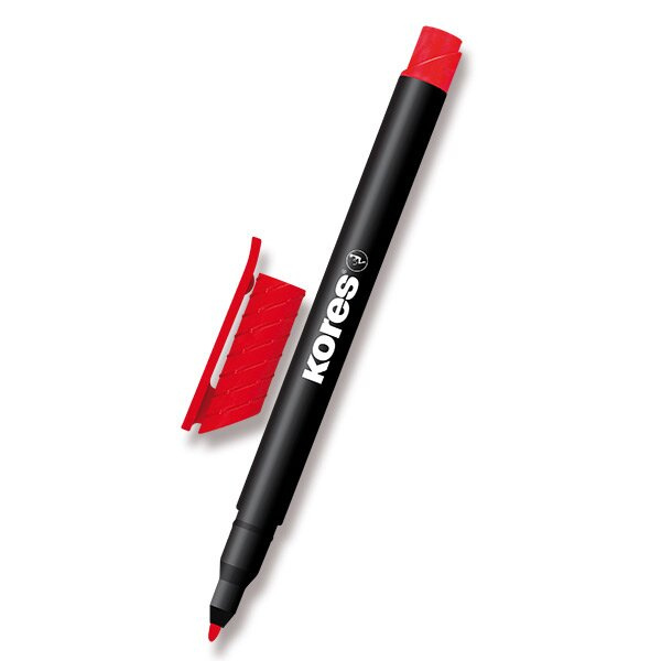 Popisovač K-Marker P1 červená Kores