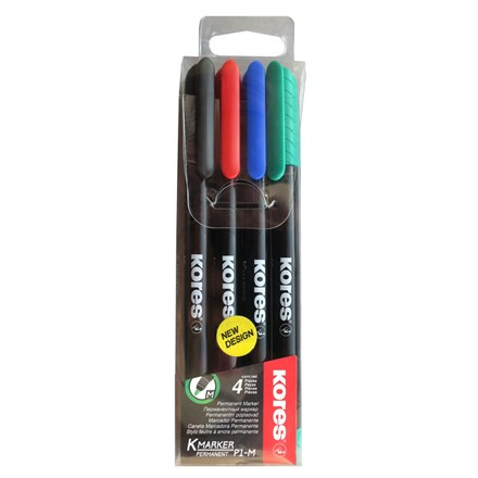 Popisovač K-Marker P1 souprava 4 ks Kores