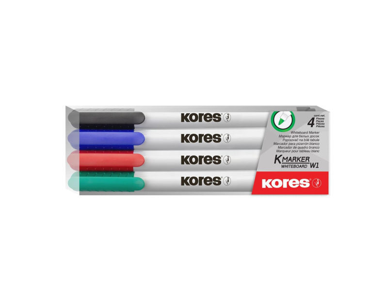 Popisovač K-Marker W1 souprava 4 ks Kores