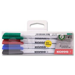 Popisovač K-Marker W1 souprava 4 ks Kores