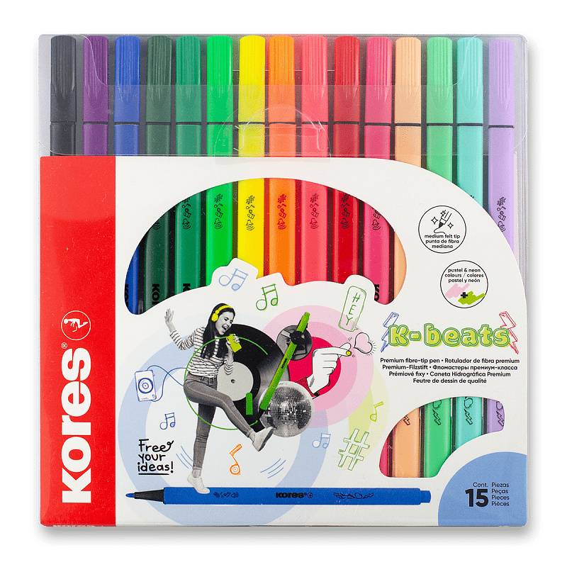 Fixy Kores K-Beats 15 barev Kores