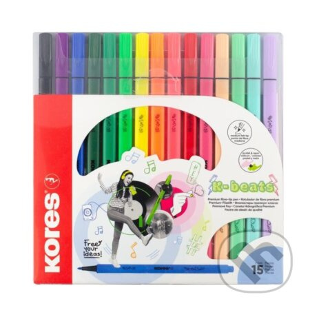 Fixy Kores K-Beats 15 barev Kores