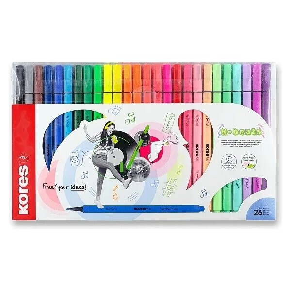 Fixy Kores K-Beats 26 barev Kores