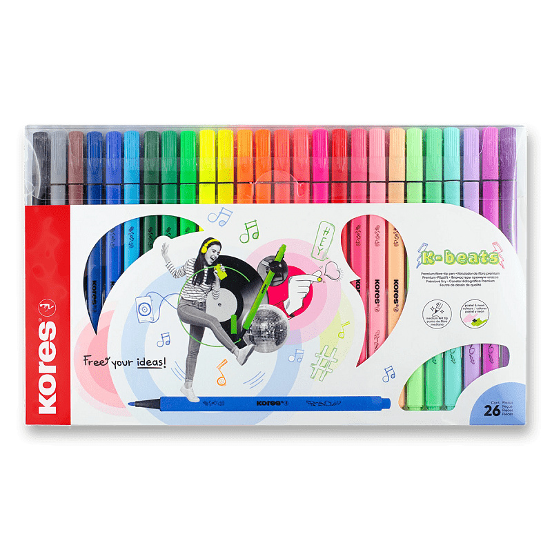 Fixy Kores K-Beats 26 barev Kores